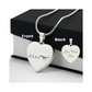 Surprise your loved one by giving them this sweet Engraved Heart Necklace! It's a classic and heartfelt jewelry piece that is sure be treasured.&nbsp;