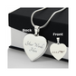 Surprise your loved one by giving them this sweet Engraved Heart Necklace! It's a classic and heartfelt jewelry piece that is sure be treasured.&nbsp;