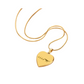 Surprise your loved one by giving them this sweet Engraved Heart Necklace! It's a classic and heartfelt jewelry piece that is sure be treasured.&nbsp;