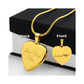 Surprise your loved one by giving them this sweet Engraved Heart Necklace! It's a classic and heartfelt jewelry piece that is sure be treasured.&nbsp;