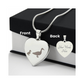 Surprise your loved one by giving them this sweet Engraved Heart Necklace! It's a classic and heartfelt jewelry piece that is sure be treasured.&nbsp;
