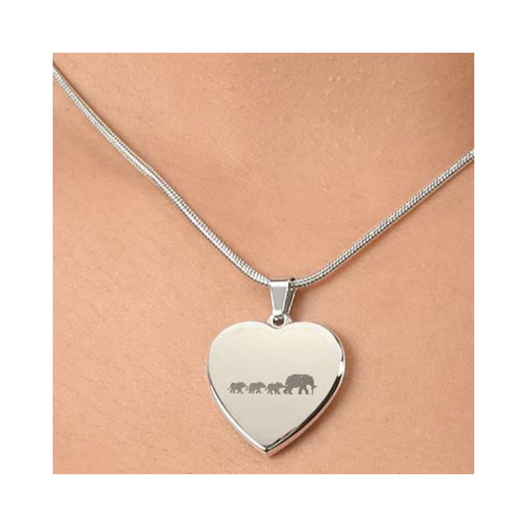 Surprise your loved one by giving them this sweet Engraved Heart Necklace! It's a classic and heartfelt jewelry piece that is sure be treasured