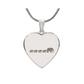 Surprise your loved one by giving them this sweet Engraved Heart Necklace! It's a classic and heartfelt jewelry piece that is sure be treasured