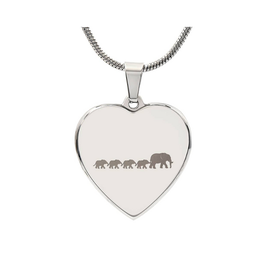 Surprise your loved one by giving them this sweet Engraved Heart Necklace! It's a classic and heartfelt jewelry piece that is sure be treasured