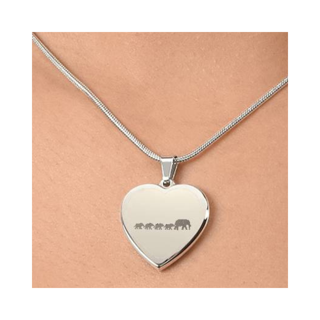 Surprise your loved one by giving them this sweet Engraved Heart Necklace! It's a classic and heartfelt jewelry piece that is sure be treasured
