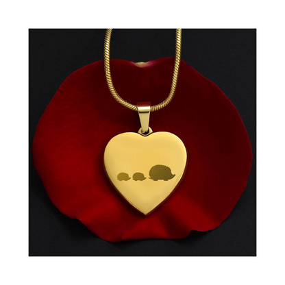 Surprise your loved one by giving them this sweet Engraved Heart Necklace! It's a classic and heartfelt jewelry piece that is sure be treasured.&nbsp;