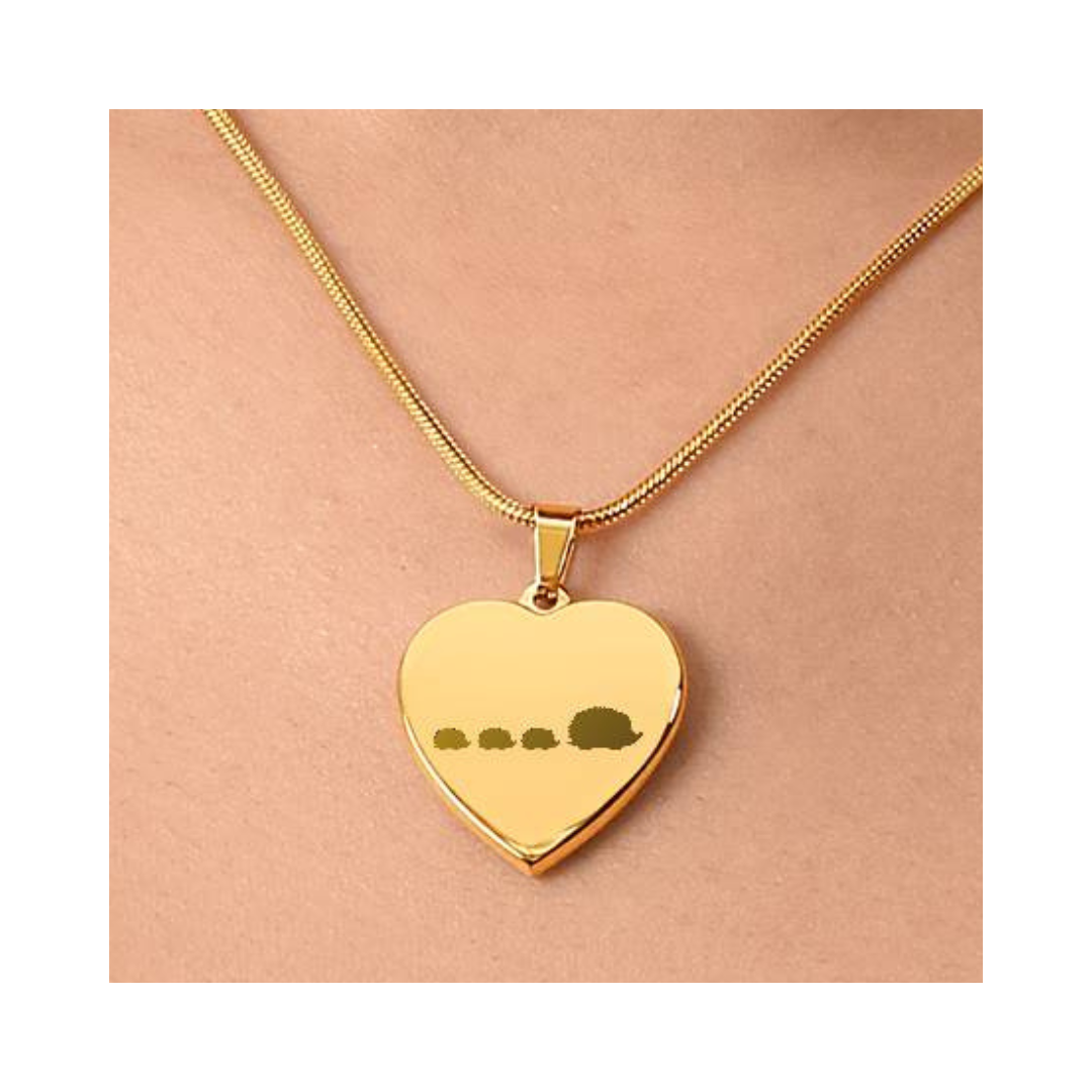 Surprise your loved one by giving them this sweet Engraved Heart Necklace! It's a classic and heartfelt jewelry piece that is sure be treasured.