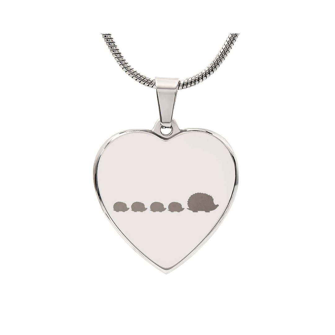 Surprise your loved one by giving them this sweet Engraved Heart Necklace! It's a classic and heartfelt jewelry piece that is sure be treasured.&nbsp;