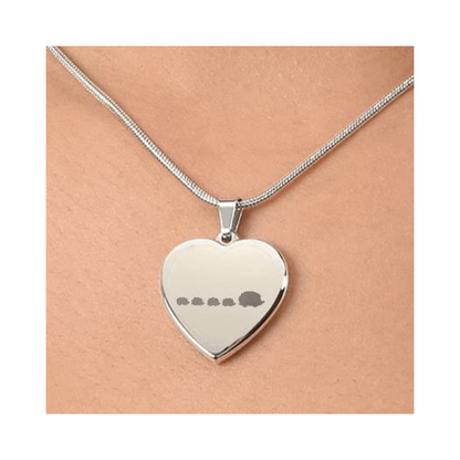 Surprise your loved one by giving them this sweet Engraved Heart Necklace! It's a classic and heartfelt jewelry piece that is sure be treasured.&nbsp;