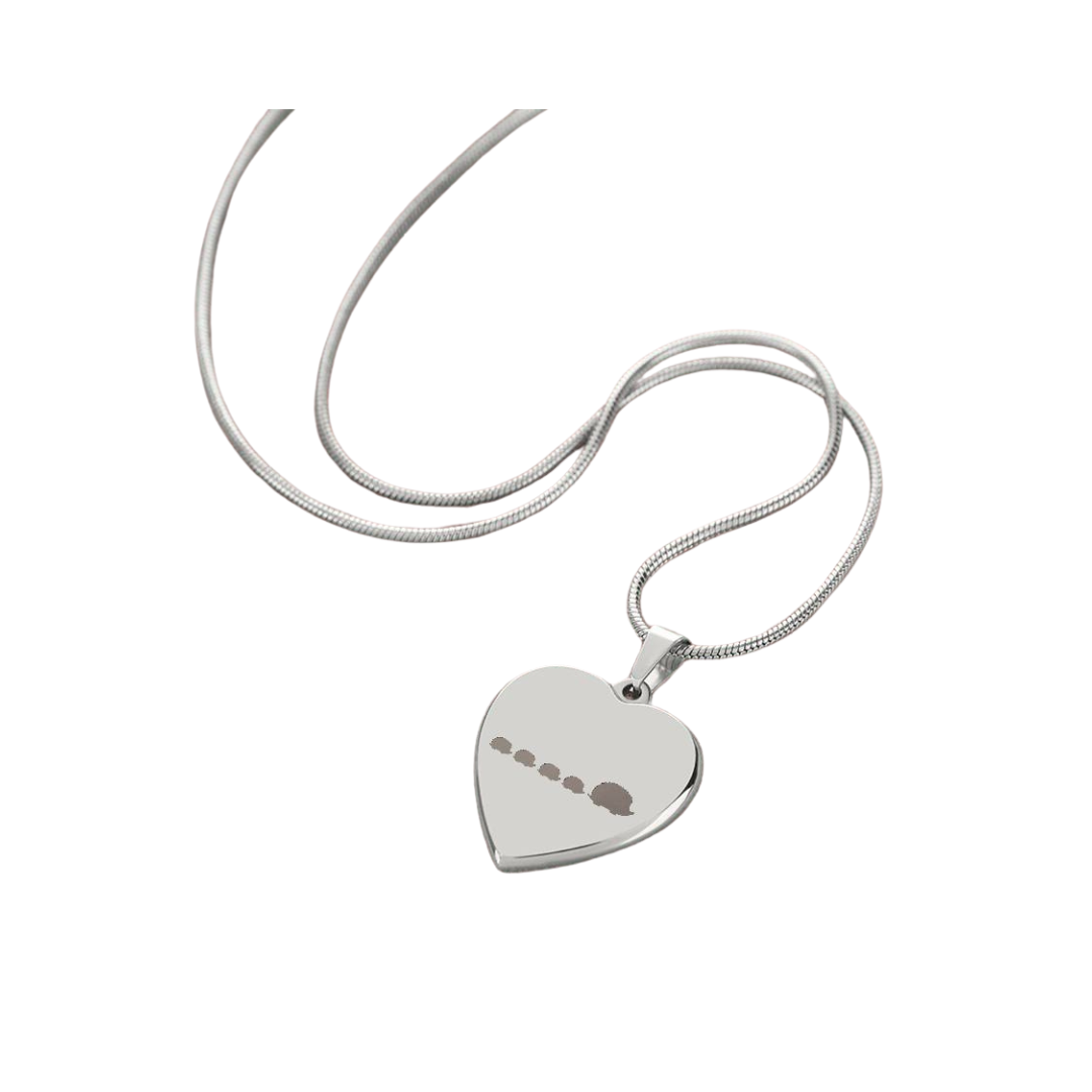 Surprise your loved one by giving them this sweet Engraved Heart Necklace! It's a classic and heartfelt jewelry piece that is sure be treasured.&nbsp;
