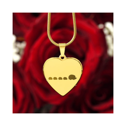 Surprise your loved one by giving them this sweet Engraved Heart Necklace! It's a classic and heartfelt jewelry piece that is sure be treasured.&nbsp;