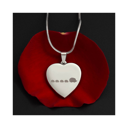 Surprise your loved one by giving them this sweet Engraved Heart Necklace! It's a classic and heartfelt jewelry piece that is sure be treasured.&nbsp;