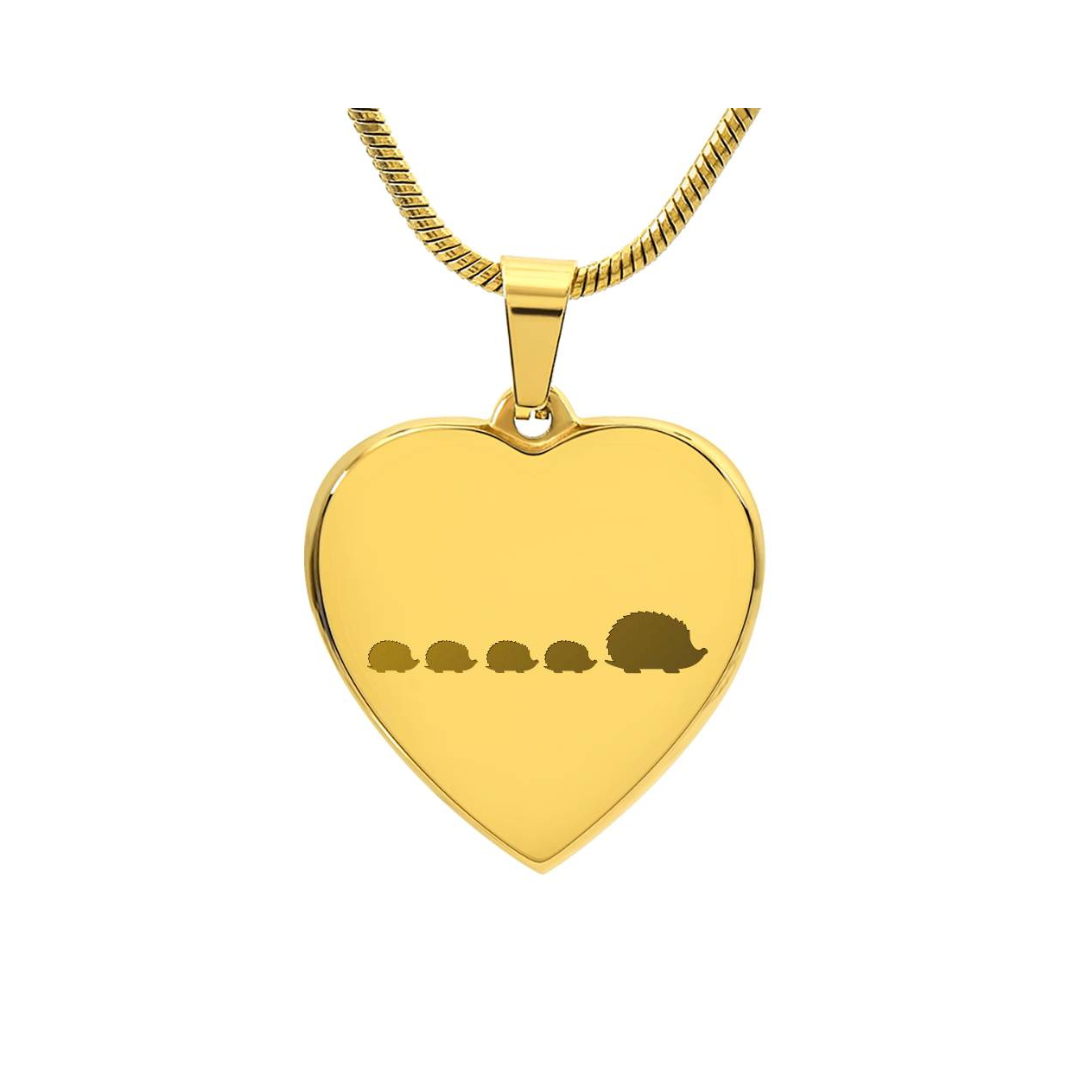 Surprise your loved one by giving them this sweet Engraved Heart Necklace! It's a classic and heartfelt jewelry piece that is sure be treasured.&nbsp;