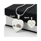 Surprise your loved one by giving them this sweet Engraved Heart Necklace! It's a classic and heartfelt jewelry piece that is sure be treasured.&nbsp;