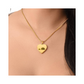 Surprise your loved one by giving them this sweet Engraved Heart Necklace! It's a classic and heartfelt jewelry piece that is sure be treasured.&nbsp;