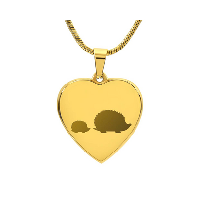 Surprise your loved one by giving them this sweet Engraved Heart Necklace! It's a classic and heartfelt jewelry piece that is sure be treasured.&nbsp;