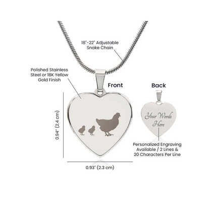 Surprise your loved one by giving them this sweet Engraved Heart Necklace! It's a classic and heartfelt jewelry piece that is sure be treasured.&nbsp;