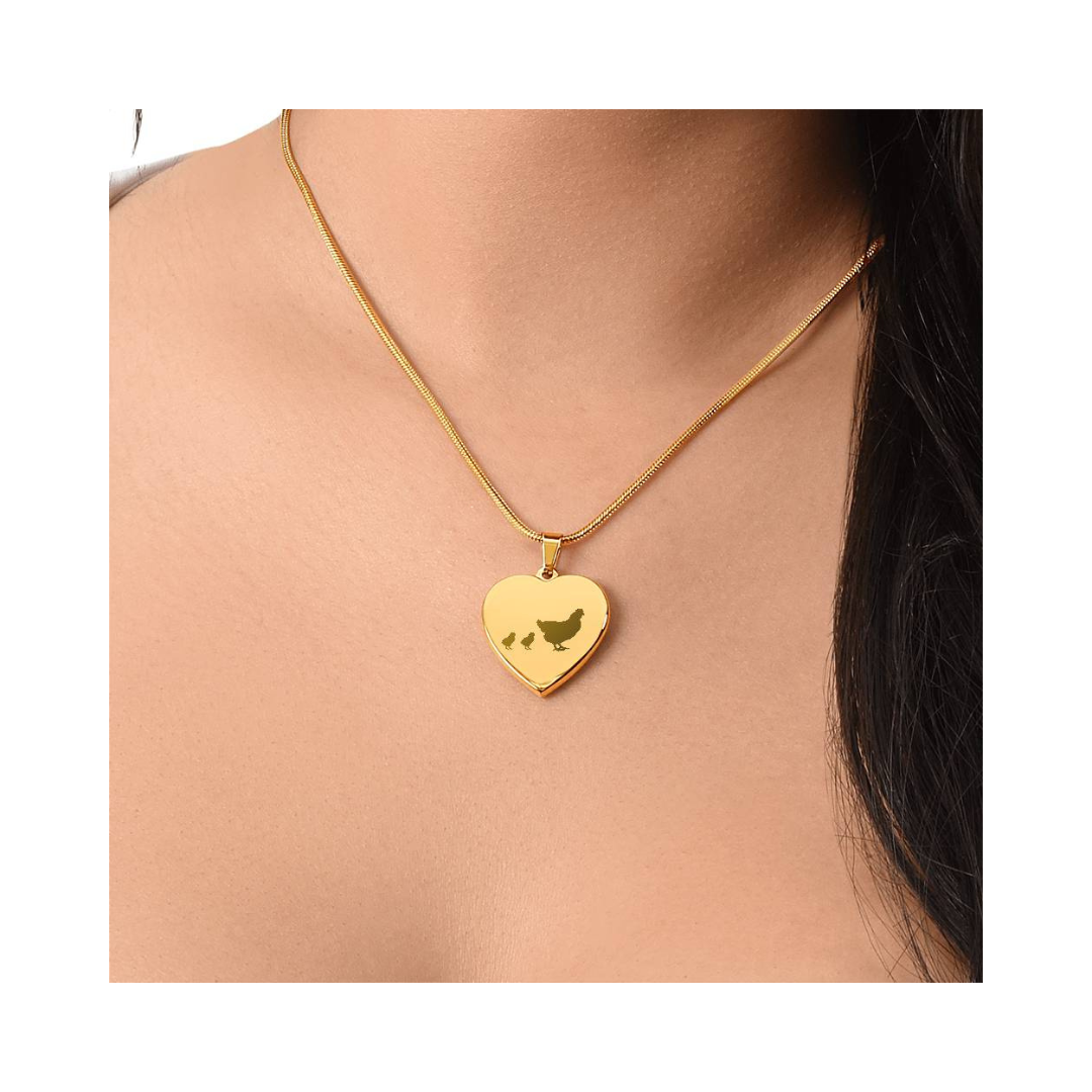 Surprise your loved one by giving them this sweet Engraved Heart Necklace! It's a classic and heartfelt jewelry piece that is sure be treasured.&nbsp;