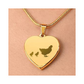 Surprise your loved one by giving them this sweet Engraved Heart Necklace! It's a classic and heartfelt jewelry piece that is sure be treasured.&nbsp;