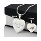 Surprise your loved one by giving them this sweet Engraved Heart Necklace! It's a classic and heartfelt jewelry piece that is sure be treasured.&nbsp;