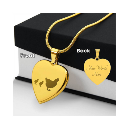 Surprise your loved one by giving them this sweet Engraved Heart Necklace! It's a classic and heartfelt jewelry piece that is sure be treasured.&nbsp;
