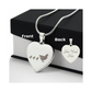 Surprise your loved one by giving them this sweet Engraved Heart Necklace! It's a classic and heartfelt jewelry piece that is sure be treasured.&nbsp;