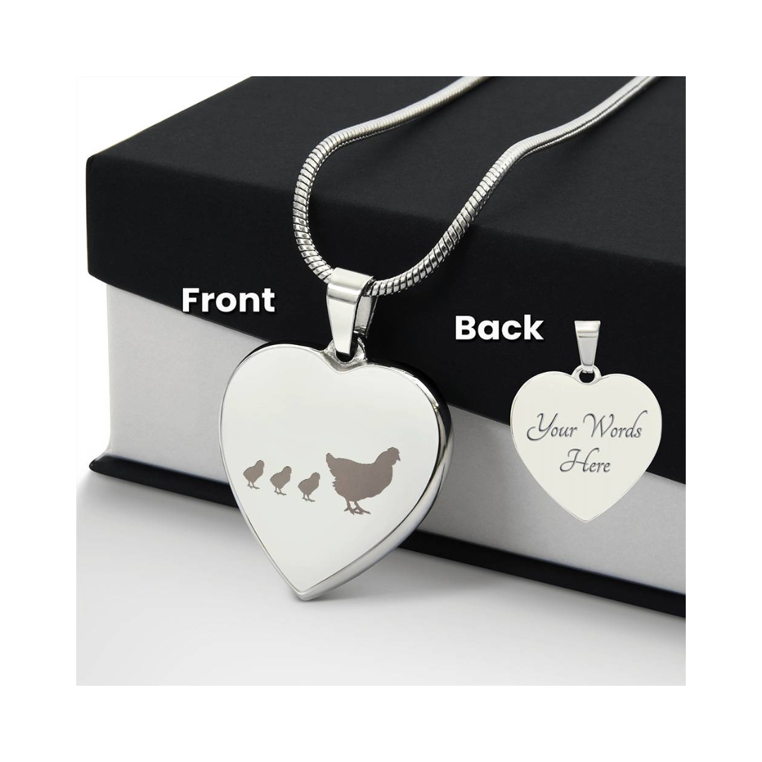 Surprise your loved one by giving them this sweet Engraved Heart Necklace! It's a classic and heartfelt jewelry piece that is sure be treasured.&nbsp;