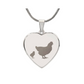 Surprise your loved one by giving them this sweet Engraved Heart Necklace! It's a classic and heartfelt jewelry piece that is sure be treasured.&nbsp;