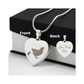 Surprise your loved one by giving them this sweet Engraved Heart Necklace! It's a classic and heartfelt jewelry piece that is sure be treasured.&nbsp;
