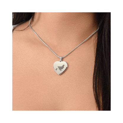 Surprise your loved one by giving them this sweet Engraved Heart Necklace! It's a classic and heartfelt jewelry piece that is sure be treasured.&nbsp;