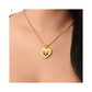 Surprise your loved one by giving them this sweet Engraved Heart Necklace! It's a classic and heartfelt jewelry piece that is sure be treasured.