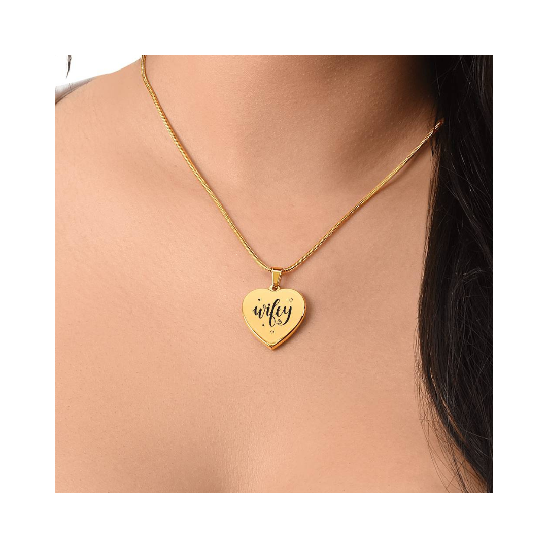 Surprise your loved one by giving them this sweet Engraved Heart Necklace! It's a classic and heartfelt jewelry piece that is sure be treasured.