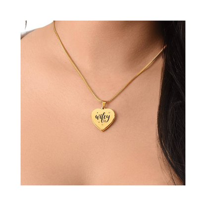 Surprise your loved one by giving them this sweet Engraved Heart Necklace! It's a classic and heartfelt jewelry piece that is sure be treasured.