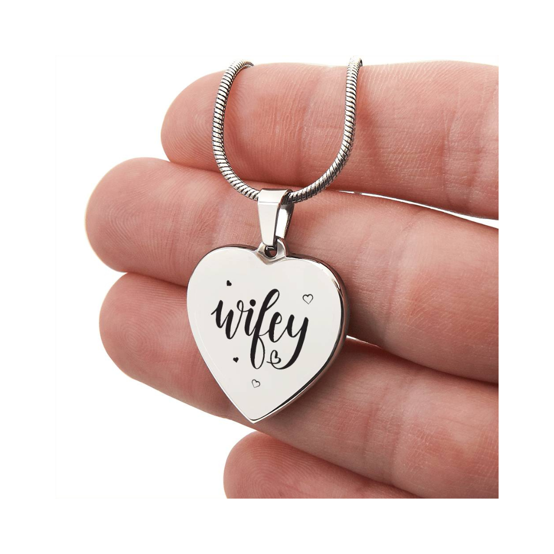 Surprise your loved one by giving them this sweet Engraved Heart Necklace! It's a classic and heartfelt jewelry piece that is sure be treasured.