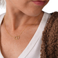 Everlasting Love Necklace, Infinity Necklace, 10K solid yellow gold, Women Necklace, Interlocking Heart Pendant, Valentine Gift for Her
