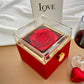 Forever Love Necklace with Rotating Rose Gift Box