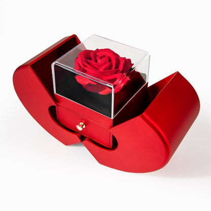 Create an unforgettable gifting experience, with our elegant Rose and Love knot Necklace Gift Set, complete with a festive greeting card. The everlasting Rose symbolizes eternal love, while the sparkling Love knot Necklace serves as the perfect token of your love. Ideal for birthdays, marriage proposals, Mother's Day, or any special occasion, this beautiful package is guaranteed to make your loved one feel truly cherished and appreciated.