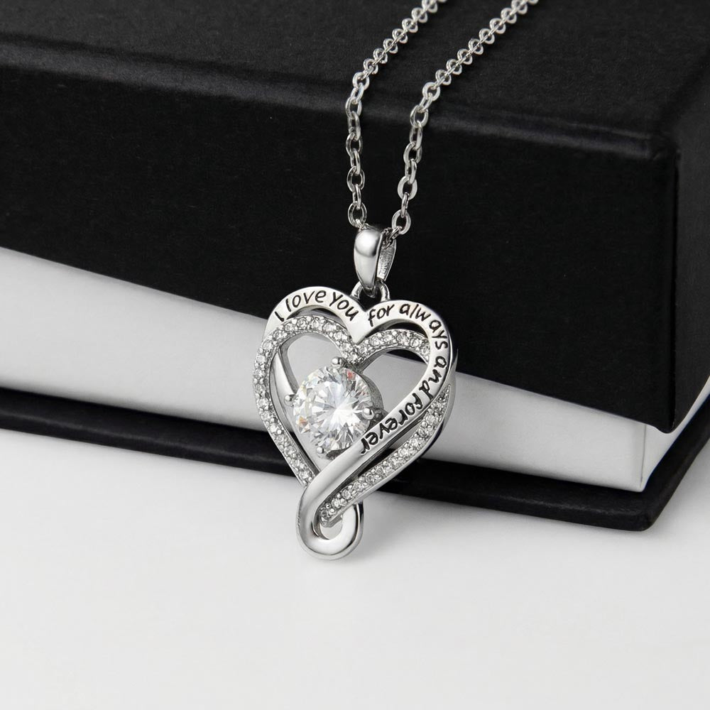 Give her a gift she'll wear every single day. Whether it's for a special occasion or just because — this necklace says everything you feel, beautifully.
The Love You Always Necklace is a stunning tribute to lasting love.