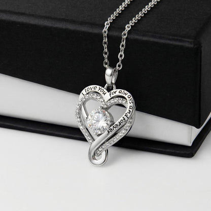 Give her a gift she'll wear every single day. Whether it's for a special occasion or just because — this necklace says everything you feel, beautifully.
The Love You Always Necklace is a stunning tribute to lasting love.