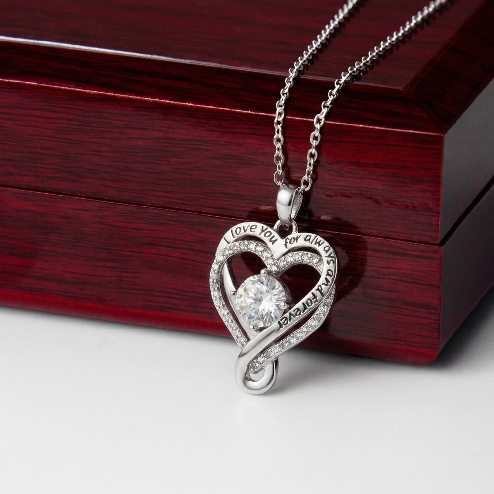 Give her a gift she'll wear every single day. Whether it's for a special occasion or just because — this necklace says everything you feel, beautifully.
The Love You Always Necklace is a stunning tribute to lasting love.
