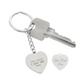 Photo Heart Keychain, Custom Photo Heart Keychain, Personalized Picture Heart Keychain, Engraved Photo Heart Pendant, Custom Gift for Her, Valentine Gift