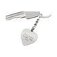 Photo Heart Keychain, Custom Photo Heart Keychain, Personalized Picture Heart Keychain, Engraved Photo Heart Pendant, Custom Gift for Her, Valentine Gift