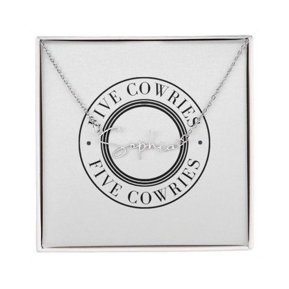 Signature Style Name Necklace, Personalized Name Jewelry, Custom Name Pendant, Mothers Day Gift, Valentine Gift for Her, Birthday Gift