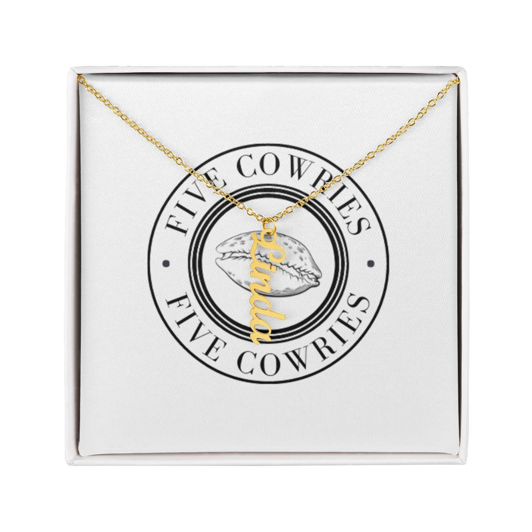 Vertical Name Necklace, Personalized Name Necklace, Custom Name Pendant Jewelry, Monogram Keepsake, Mothers Day Gift, Valentine Gift for Her