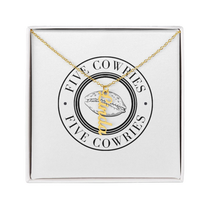 Vertical Name Necklace, Personalized Name Necklace, Custom Name Pendant Jewelry, Monogram Keepsake, Mothers Day Gift, Valentine Gift for Her