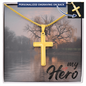 Wear your faith proudly with this Personalized Cross Necklace. Perfect for special occasions or everyday wear, our Personalized Cross Necklace is a wonderful gift idea for you or your loved one.