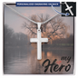 Wear your faith proudly with this Personalized Cross Necklace. Perfect for special occasions or everyday wear, our Personalized Cross Necklace is a wonderful gift idea for you or your loved one.