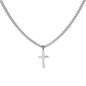 Personalized Artisan Cross Pendant With Cuban Link Chain