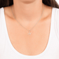 Pisces Zodiac Name Necklace. Handcrafted with care, this piece is made from durable stainless steel and optionally dipped in 18k yellow gold and features her unique astrological sign.