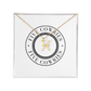 Pisces Zodiac Name Necklace. Handcrafted with care, this piece is made from durable stainless steel and optionally dipped in 18k yellow gold and features her unique astrological sign.